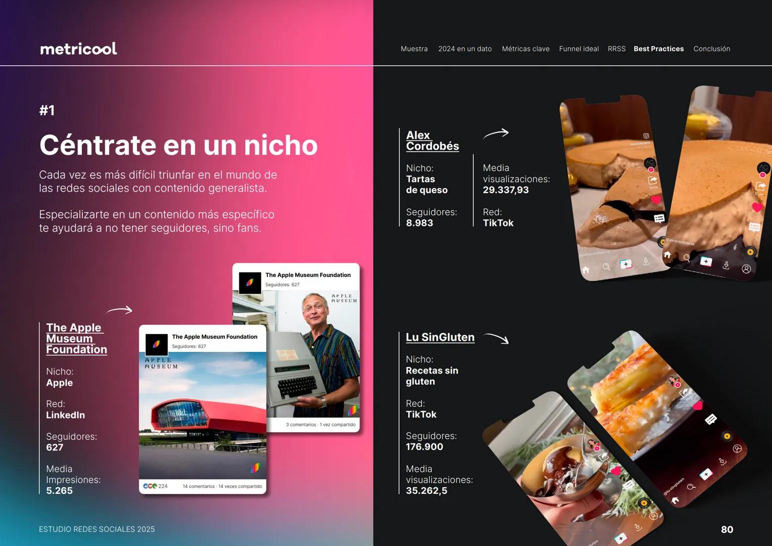 Estudio
REDES
SOCIALES
2025
metriccool metricool
¡Hola!
Somos
Metricool.
La herramienta que te ayuda a
planificar, publicar y medir tu
cont