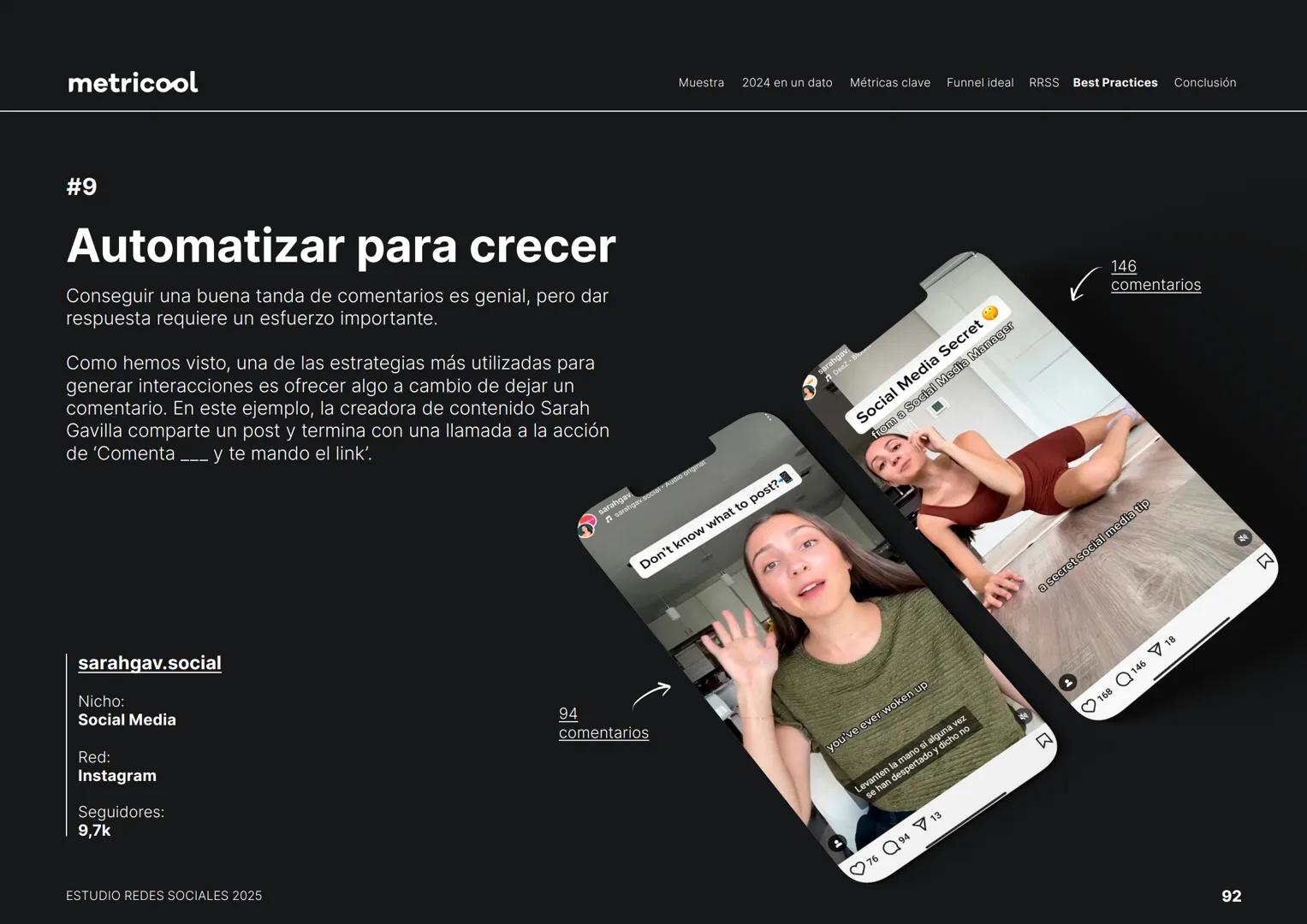 Estudio
REDES
SOCIALES
2025
metriccool metricool
¡Hola!
Somos
Metricool.
La herramienta que te ayuda a
planificar, publicar y medir tu
cont