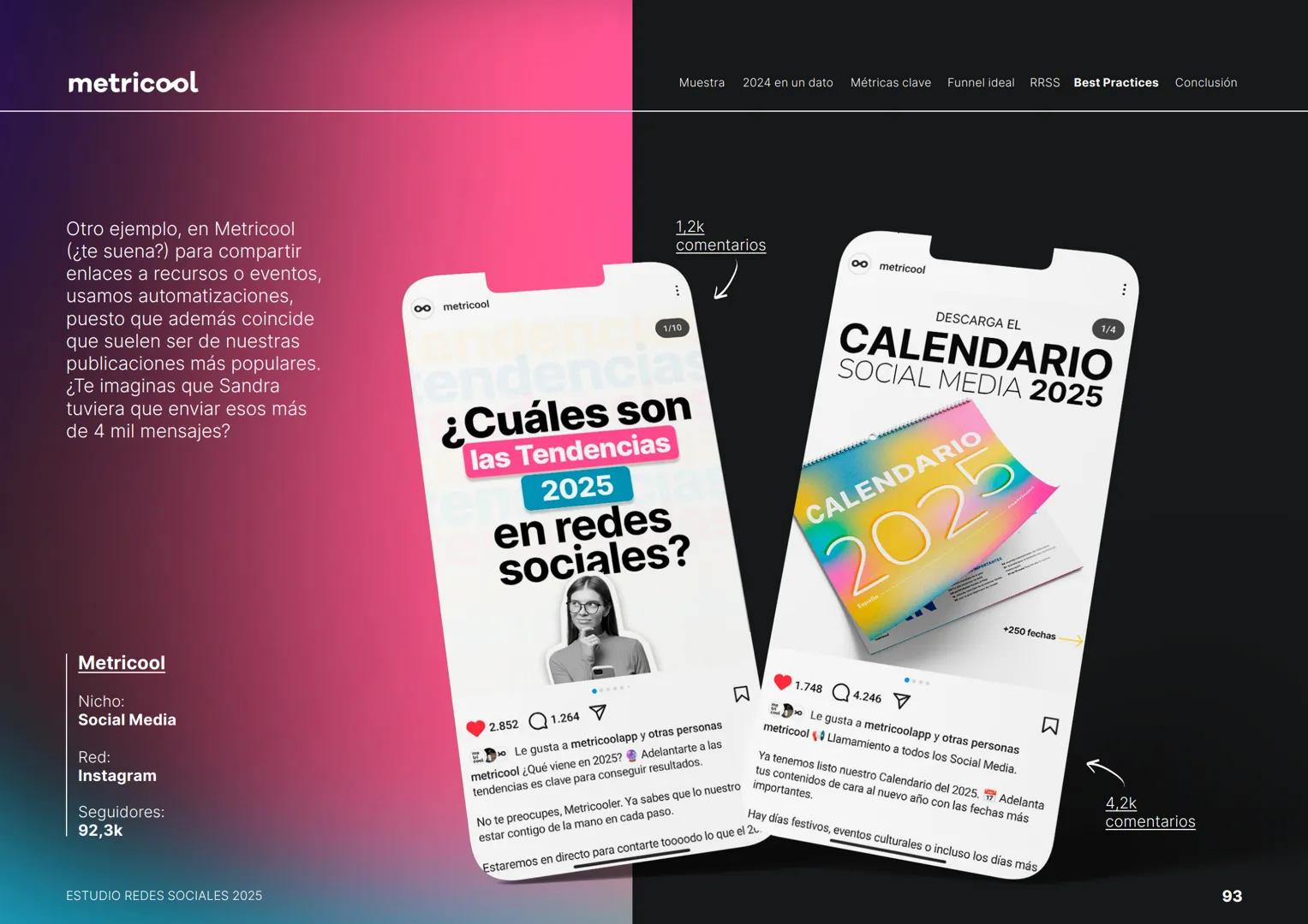 Estudio
REDES
SOCIALES
2025
metriccool metricool
¡Hola!
Somos
Metricool.
La herramienta que te ayuda a
planificar, publicar y medir tu
cont