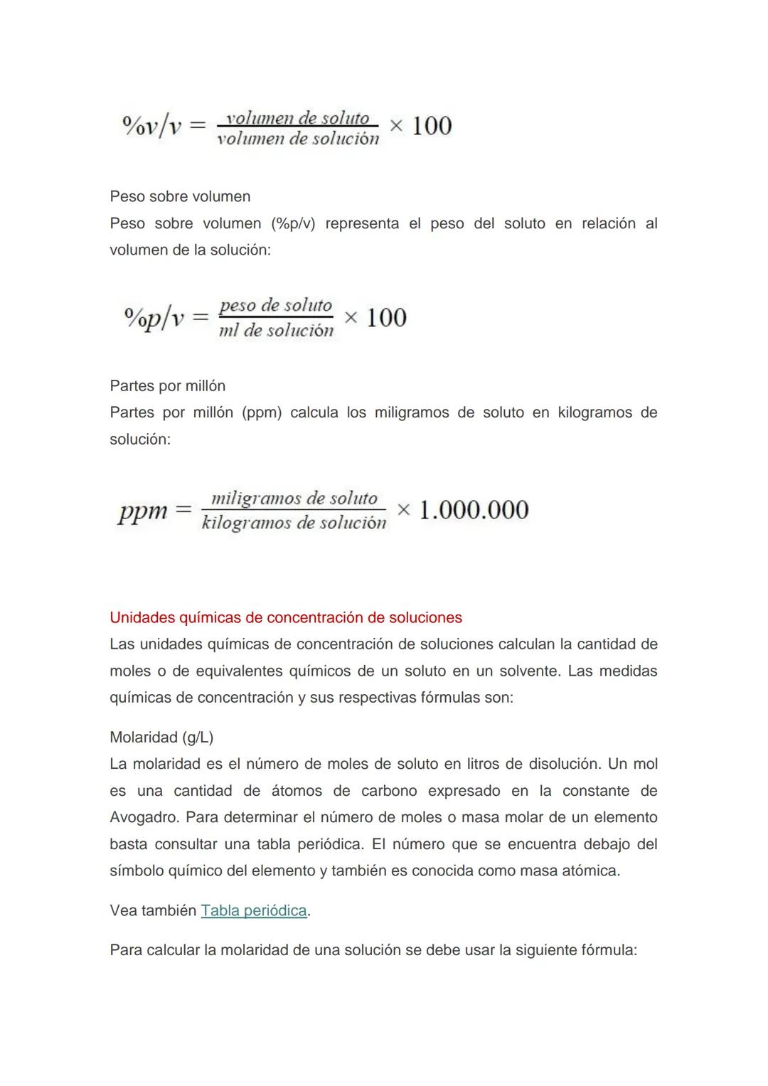 # Concentración química
La concentración química determina la proporción de soluto y solvente en
una solución química.
La concentración qu