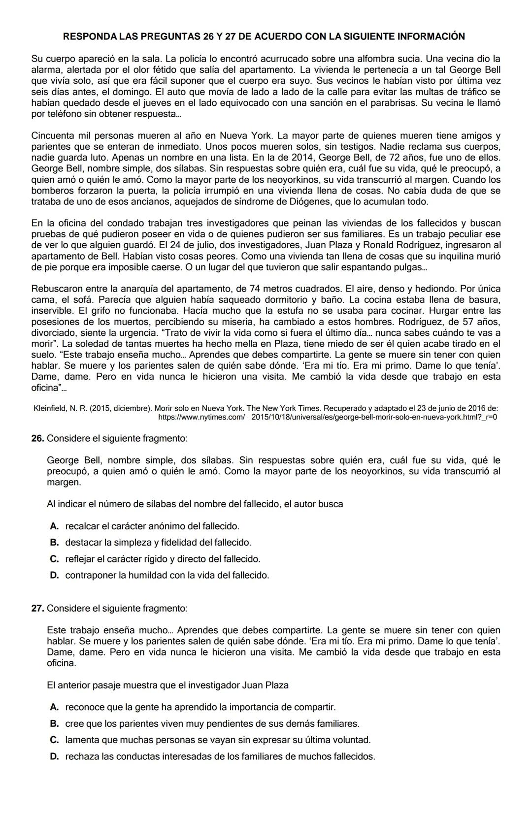 GUIA DE REFUERZO TIPO ICFES.
ASIGNATURAS: LECTURA CRITICA.
SOCIALES Y CIUDADANAS.
CIENCIAS NATURALES.
INFORMACION IMPORTANTE: No se debe pas