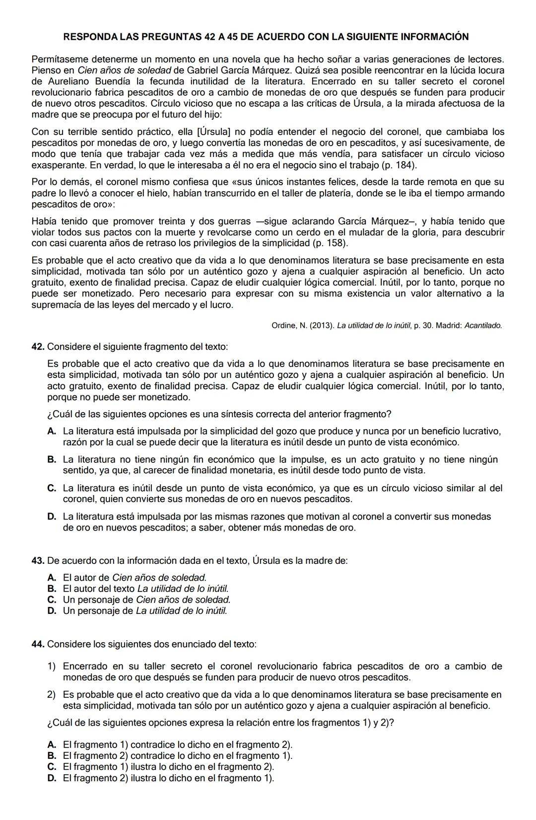 GUIA DE REFUERZO TIPO ICFES.
ASIGNATURAS: LECTURA CRITICA.
SOCIALES Y CIUDADANAS.
CIENCIAS NATURALES.
INFORMACION IMPORTANTE: No se debe pas