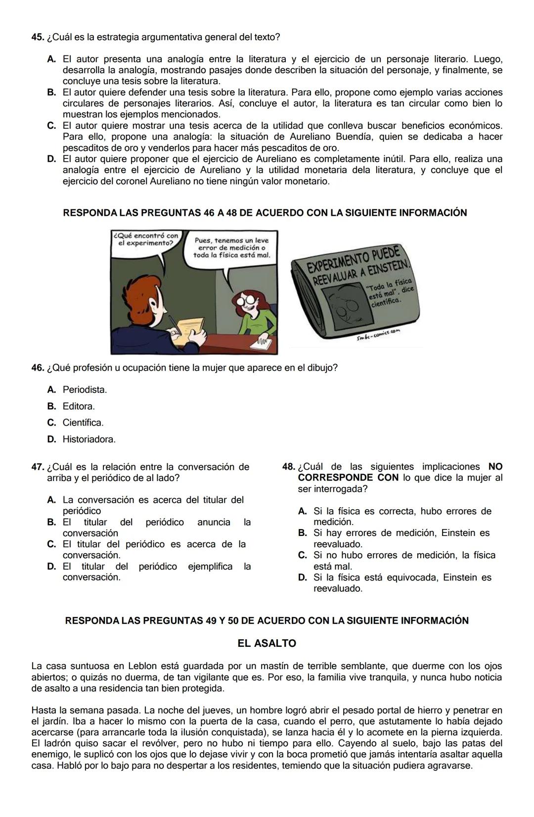 GUIA DE REFUERZO TIPO ICFES.
ASIGNATURAS: LECTURA CRITICA.
SOCIALES Y CIUDADANAS.
CIENCIAS NATURALES.
INFORMACION IMPORTANTE: No se debe pas