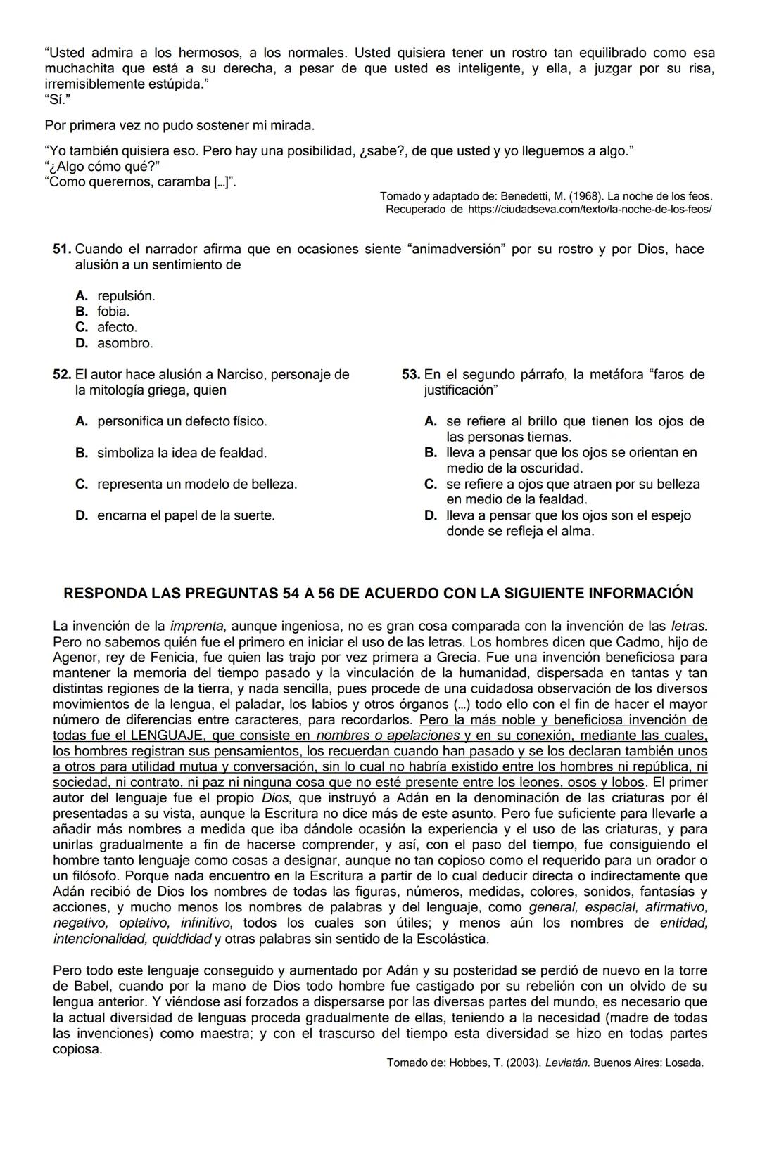GUIA DE REFUERZO TIPO ICFES.
ASIGNATURAS: LECTURA CRITICA.
SOCIALES Y CIUDADANAS.
CIENCIAS NATURALES.
INFORMACION IMPORTANTE: No se debe pas