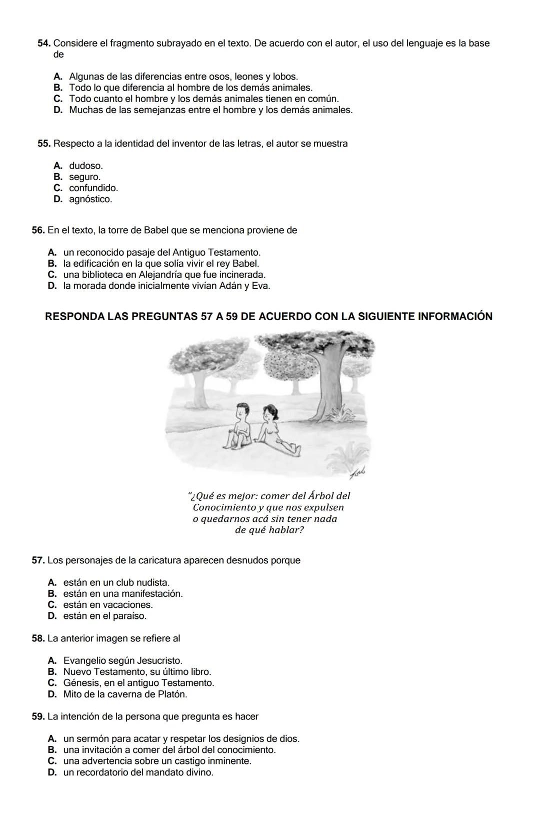 GUIA DE REFUERZO TIPO ICFES.
ASIGNATURAS: LECTURA CRITICA.
SOCIALES Y CIUDADANAS.
CIENCIAS NATURALES.
INFORMACION IMPORTANTE: No se debe pas