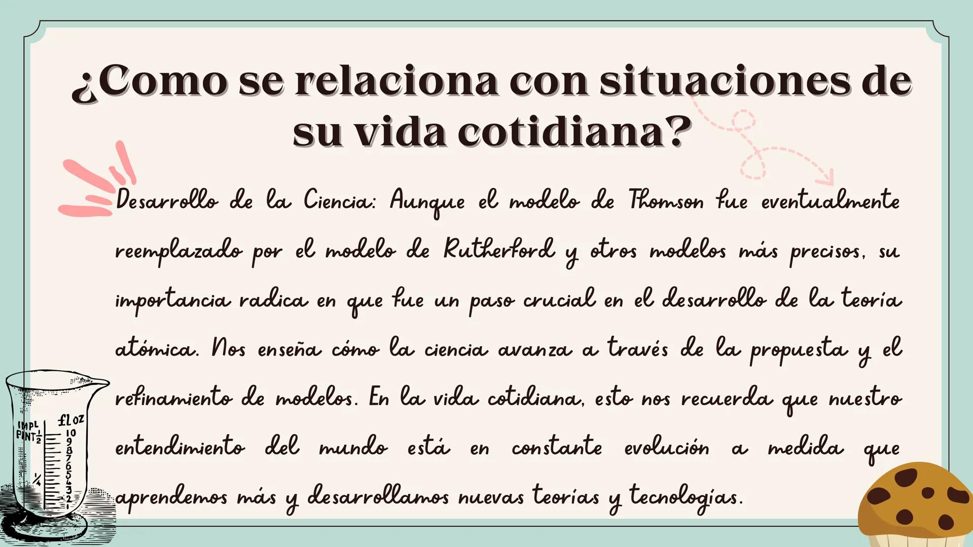 1001
Maria Arévalo
Santiago Carreño
Jhonatan Castañeda
Juan Garcia
MODELO
ATOMICO
DE
THOMSON
Su impacto en la ciencia y la
tecnología # ¿Q