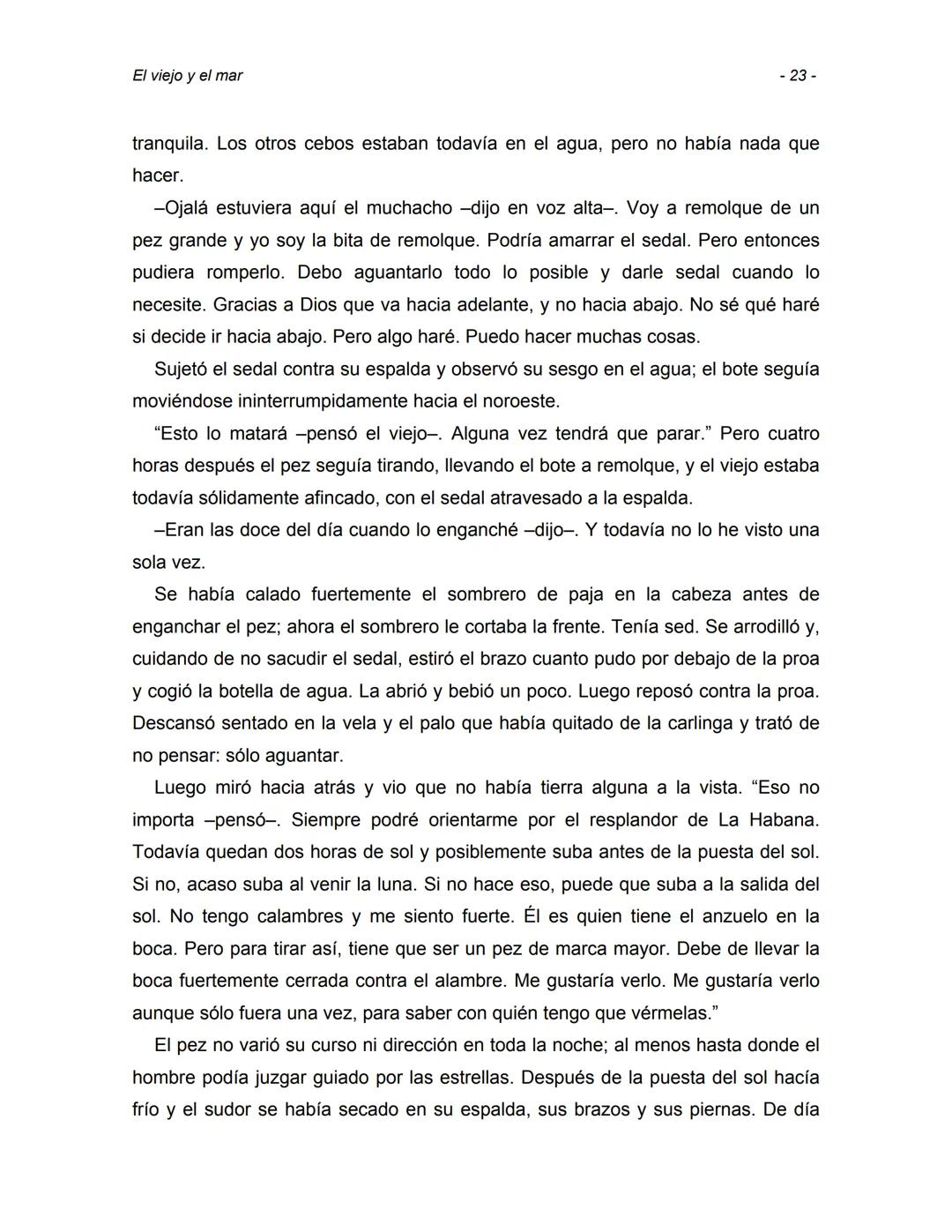 # El Viejo
y el mar
E. Hemingway
DANTE/QUINCENAL -2-
Ernest Hemingway
# EL VIEJO Y EL MAR
## Ernest Hemingway
Título original: The Ol