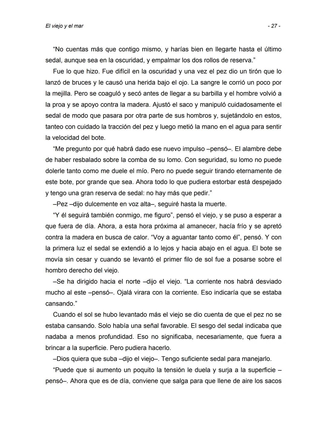 # El Viejo
y el mar
E. Hemingway
DANTE/QUINCENAL -2-
Ernest Hemingway
# EL VIEJO Y EL MAR
## Ernest Hemingway
Título original: The Ol