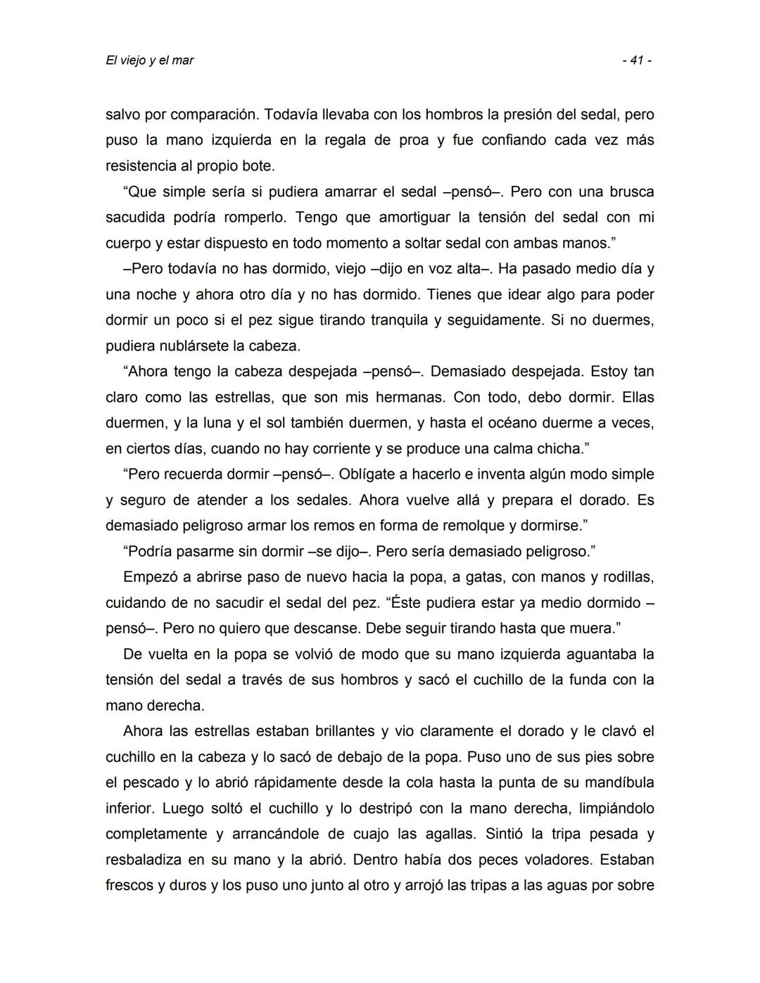 # El Viejo
y el mar
E. Hemingway
DANTE/QUINCENAL -2-
Ernest Hemingway
# EL VIEJO Y EL MAR
## Ernest Hemingway
Título original: The Ol