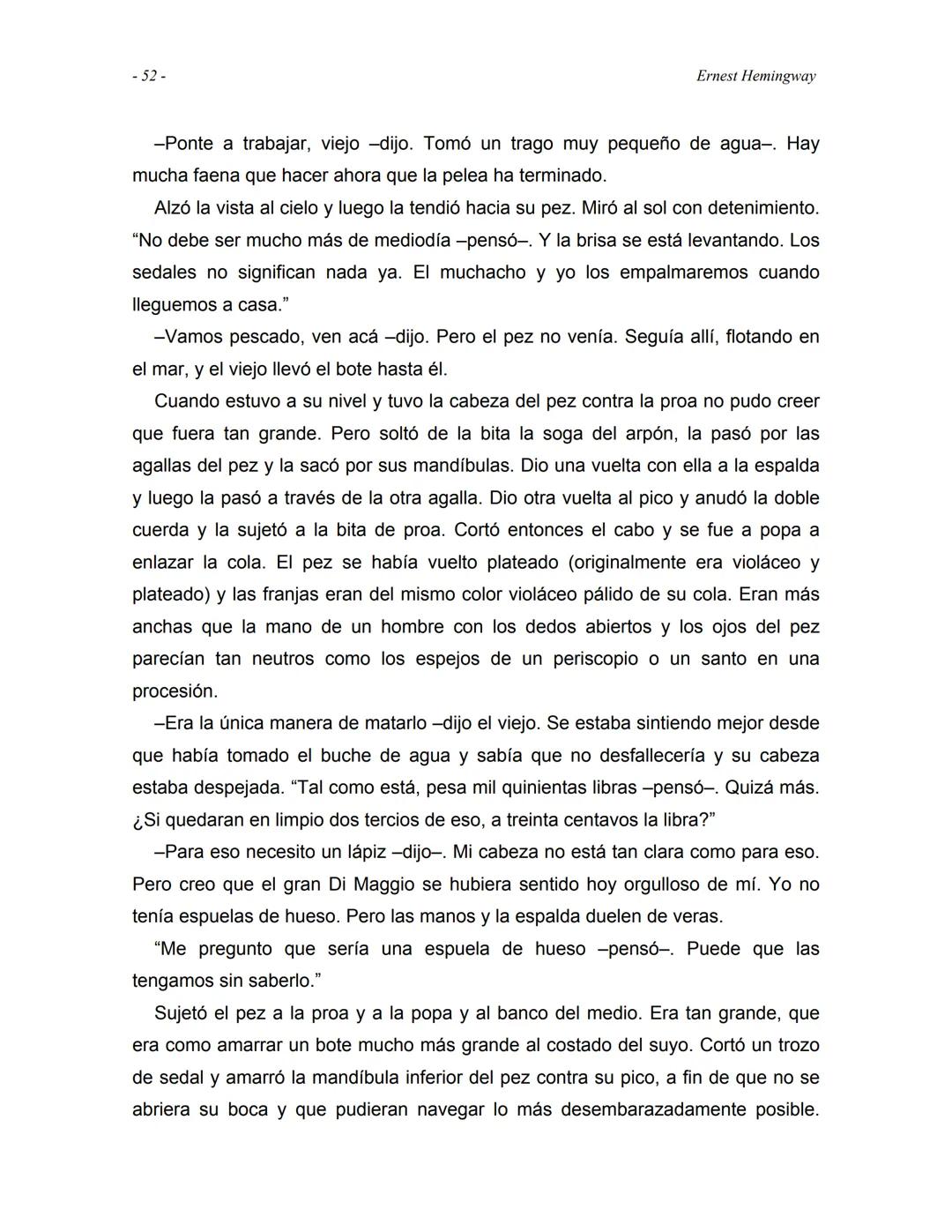 # El Viejo
y el mar
E. Hemingway
DANTE/QUINCENAL -2-
Ernest Hemingway
# EL VIEJO Y EL MAR
## Ernest Hemingway
Título original: The Ol