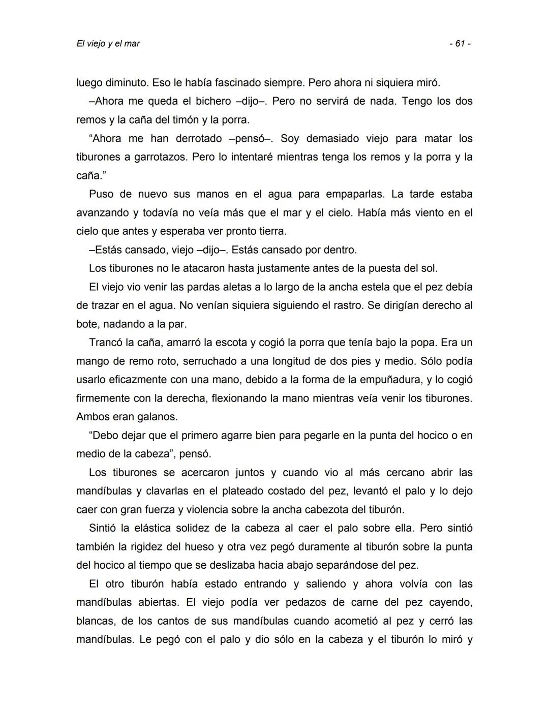 # El Viejo
y el mar
E. Hemingway
DANTE/QUINCENAL -2-
Ernest Hemingway
# EL VIEJO Y EL MAR
## Ernest Hemingway
Título original: The Ol