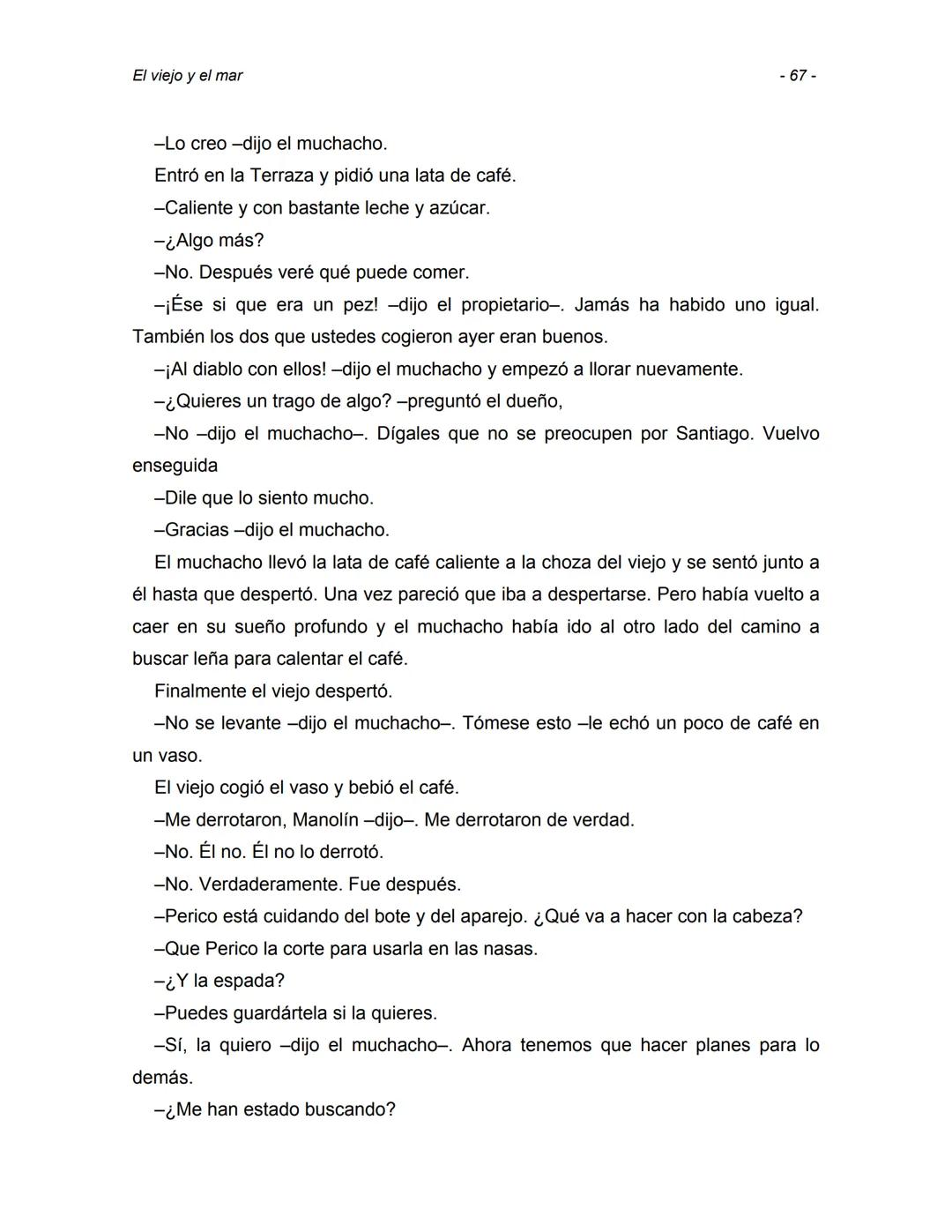 # El Viejo
y el mar
E. Hemingway
DANTE/QUINCENAL -2-
Ernest Hemingway
# EL VIEJO Y EL MAR
## Ernest Hemingway
Título original: The Ol