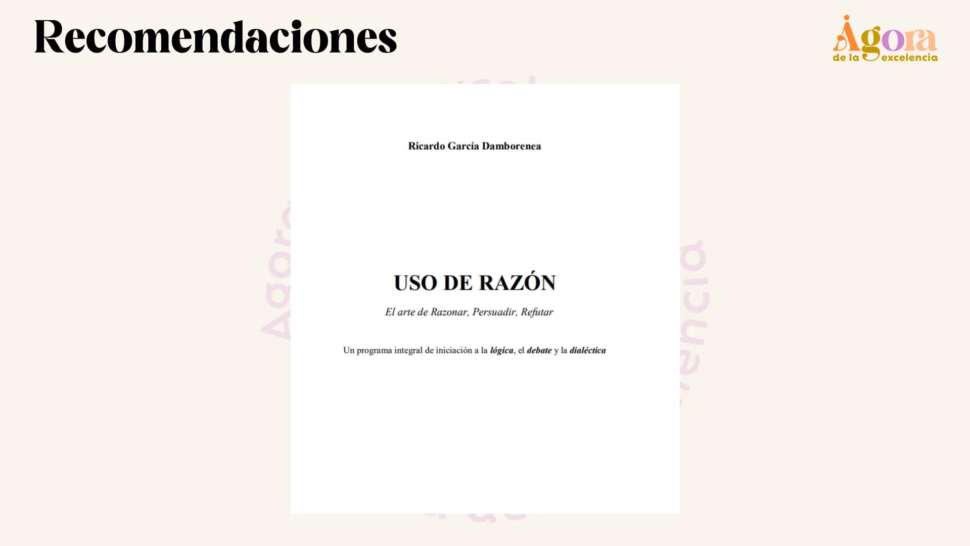 # ¿Cómo sacar 100 en lectura?
Andrés Enríquez
Clase 2.
Agora
de la excelencia # Primero lo importante
Ágora
de la excelencia hay que esta