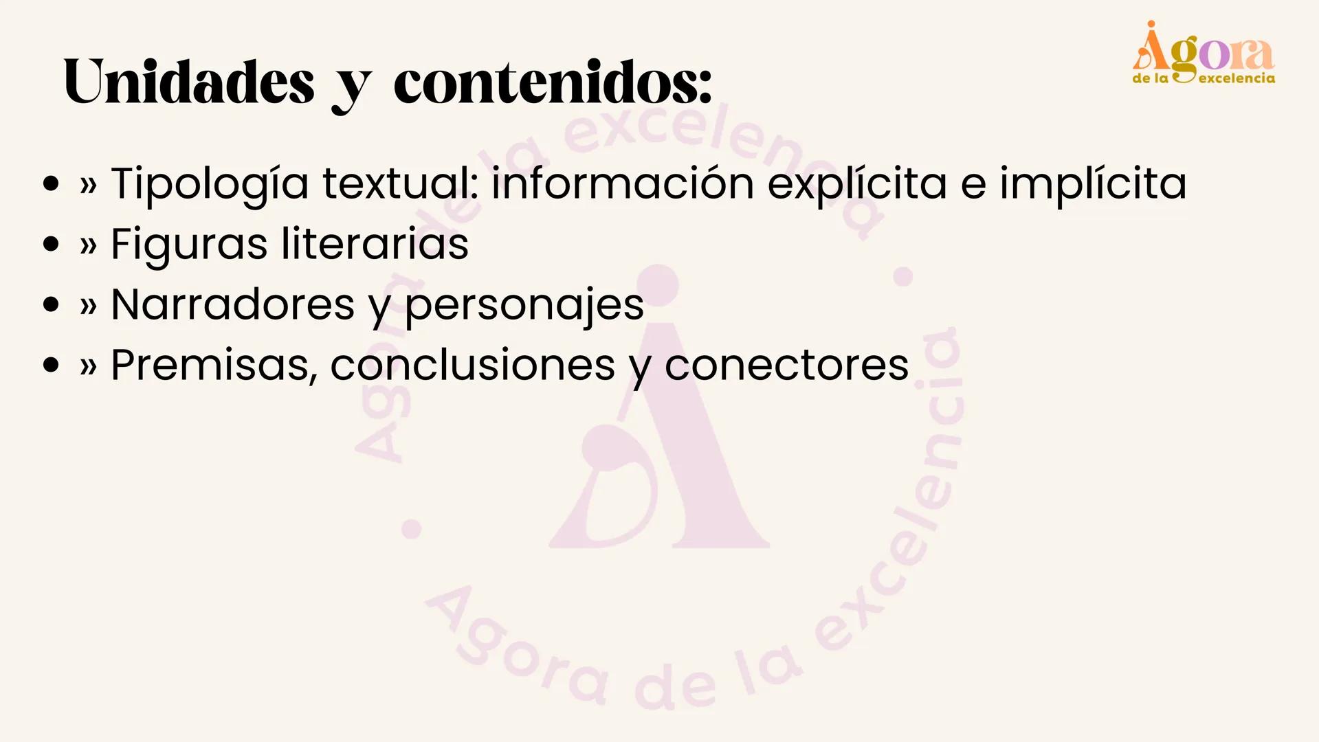 # ¿Cómo sacar 100 en lectura?
Andrés Enríquez
Clase 2.
Agora
de la excelencia # Primero lo importante
Ágora
de la excelencia hay que esta