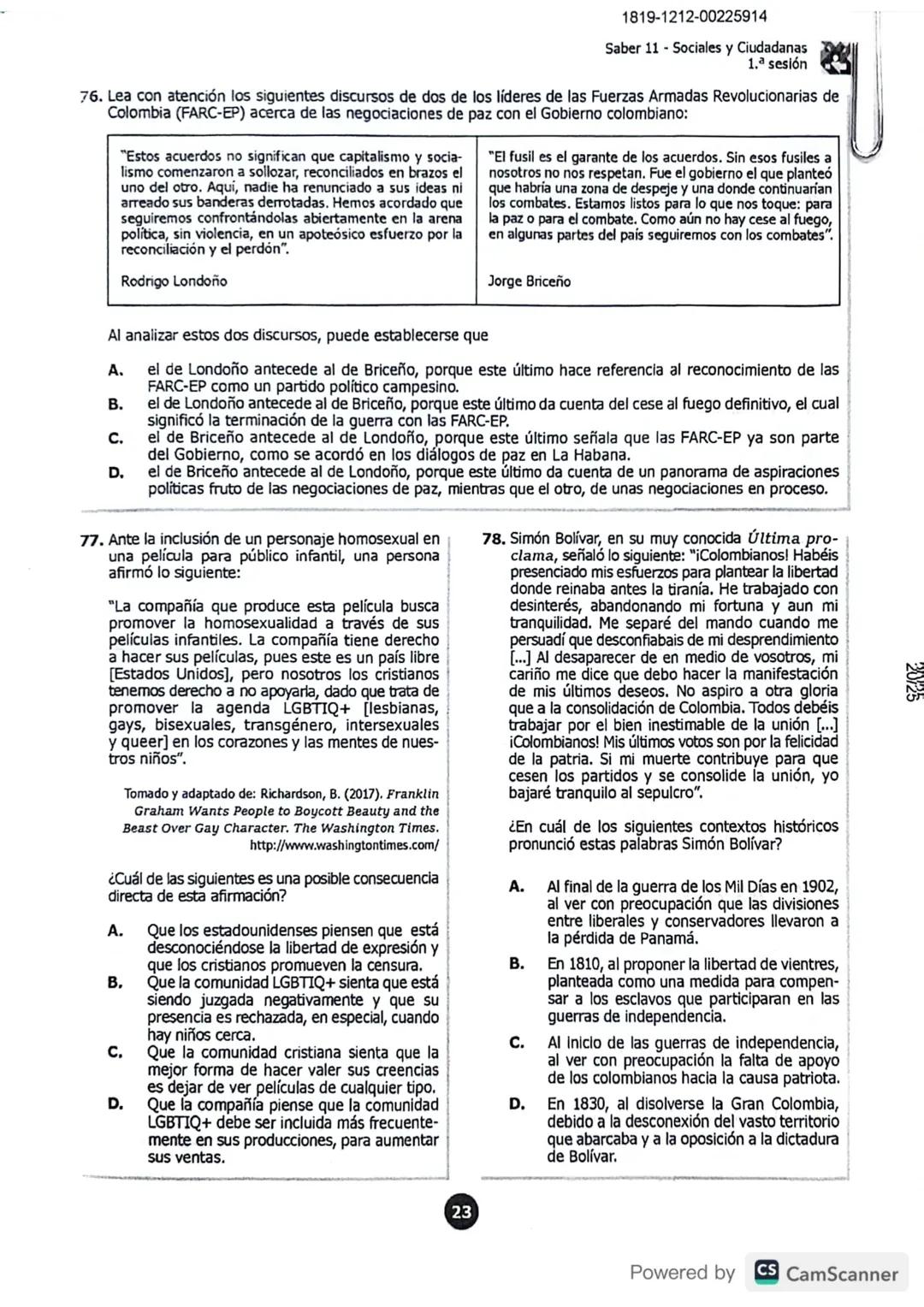 # 1819-0212-00225914
DCAC202411P00043379722
001606961
COLOMBIA
POTENCIA DE LA
VIDA
PRIMERA SESIÓN
1. Matemáticas 2. Lectura Crítica 3.