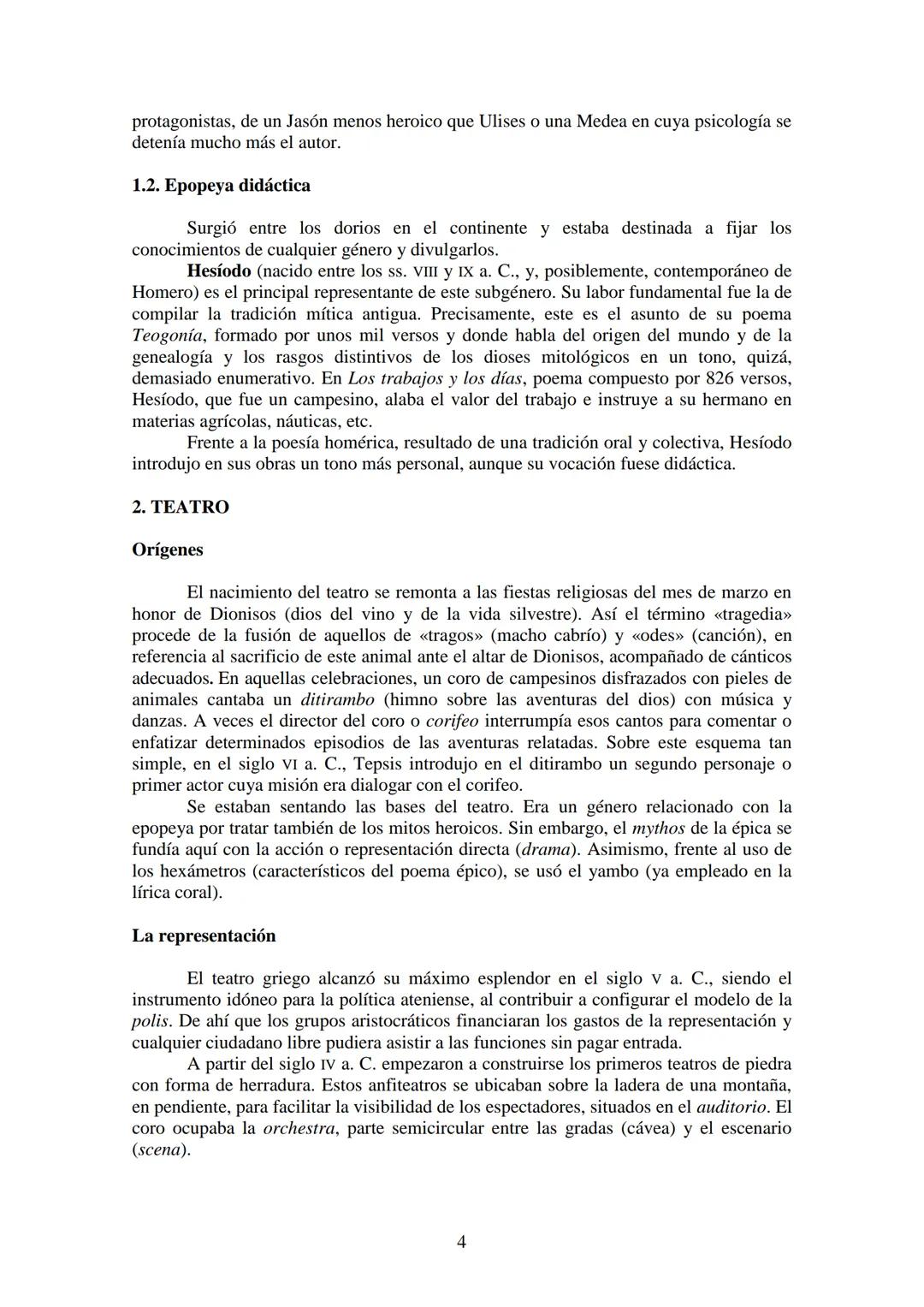 # TEMA 2
LITERATURA CLÁSICA: GRECIA Y ROMA
LITERATURA GRIEGA
INTRODUCCIÓN
La literatura griega está en la base de la tradición literaria