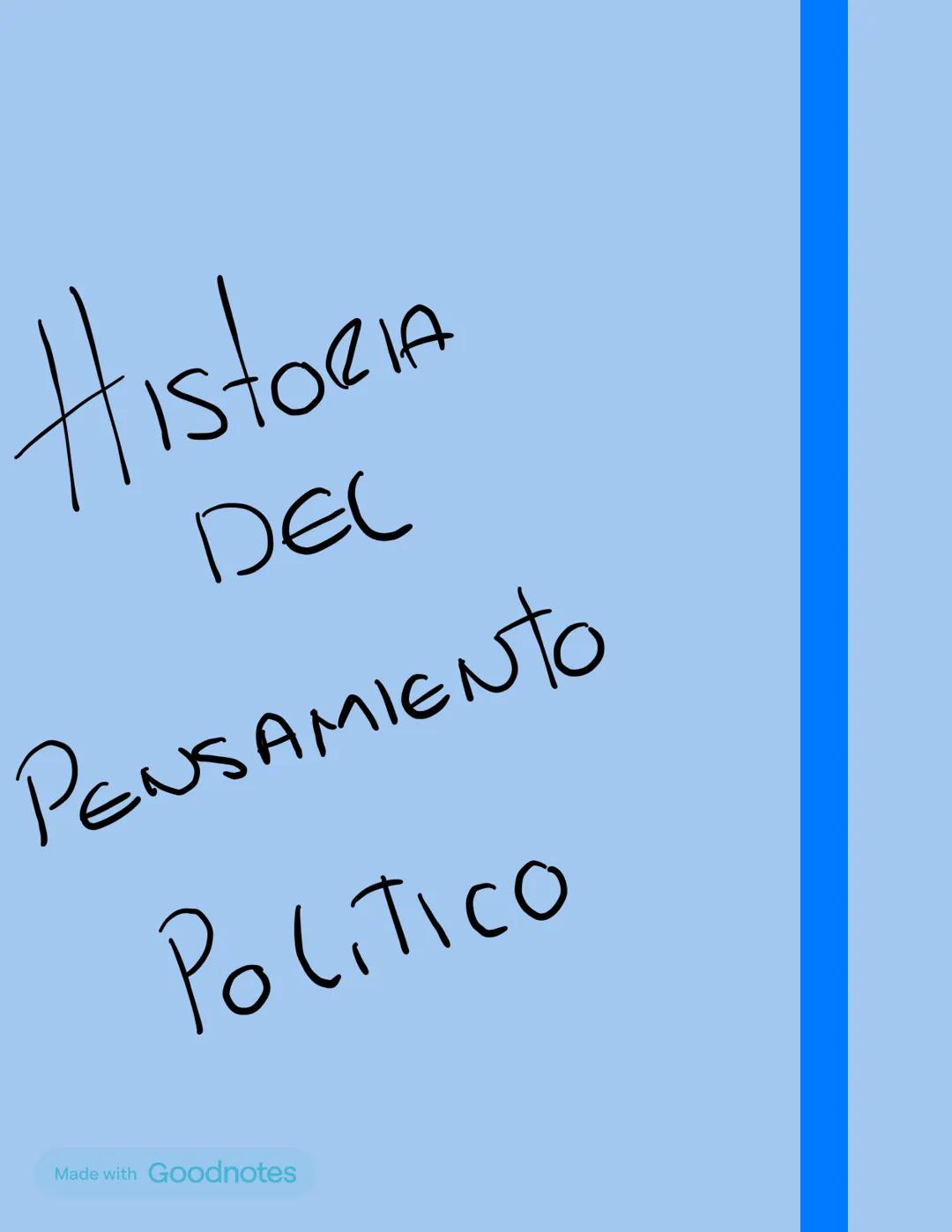 # Historia
## DEL
### PENSAMIENTO
#### Politico
Made with Goodnotes Democracia Ateniense.
→→Za democracia atenense.
• GEOGRAFIA.
Comprend