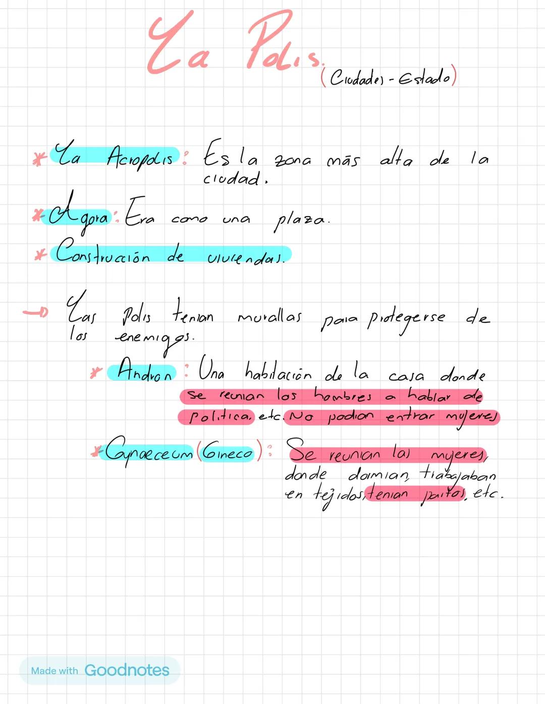 # Historia
## DEL
### PENSAMIENTO
#### Politico
Made with Goodnotes Democracia Ateniense.
→→Za democracia atenense.
• GEOGRAFIA.
Comprend