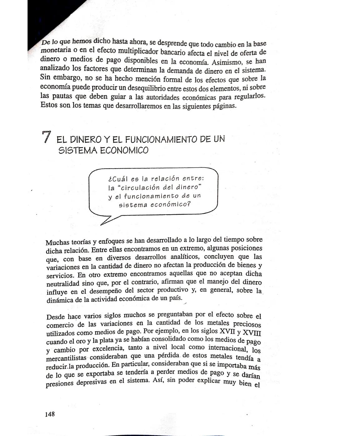 1 INTRODUCCION
El dinero es un elemento fundamental para el desarrollo de la actividad
económica. No se trata de un simple medio de cambio