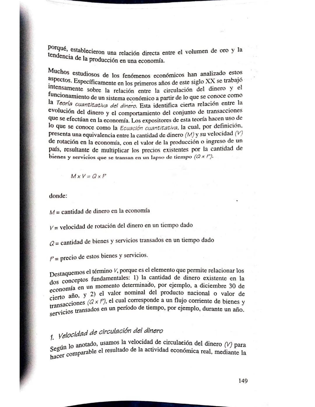 1 INTRODUCCION
El dinero es un elemento fundamental para el desarrollo de la actividad
económica. No se trata de un simple medio de cambio