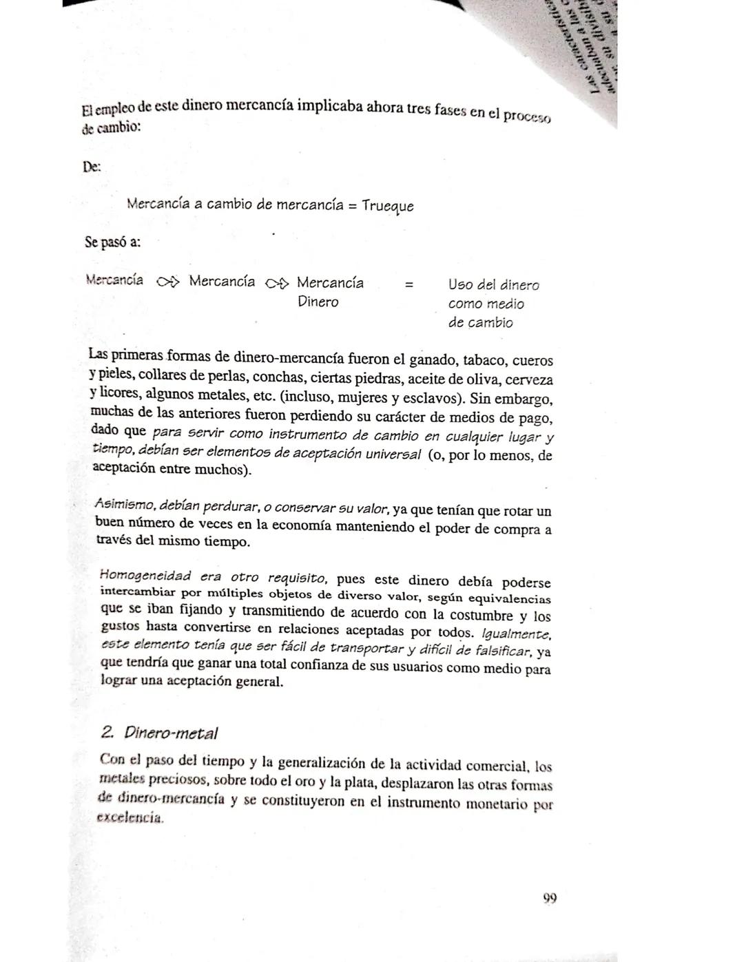 1 INTRODUCCION
El dinero es un elemento fundamental para el desarrollo de la actividad
económica. No se trata de un simple medio de cambio
