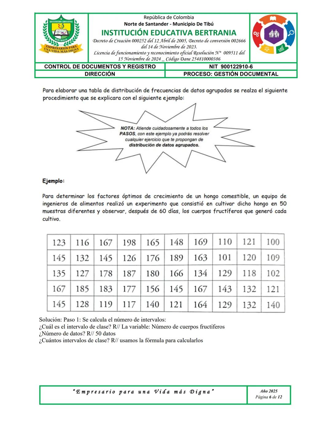 --- OCR Start ---
UNA VIDA MÁS DIGNA
PRESARIOS PARA
República de Colombia
Norte de Santander - Municipio De Tibú
INSTITUCIÓN EDUCATIVA BERTR