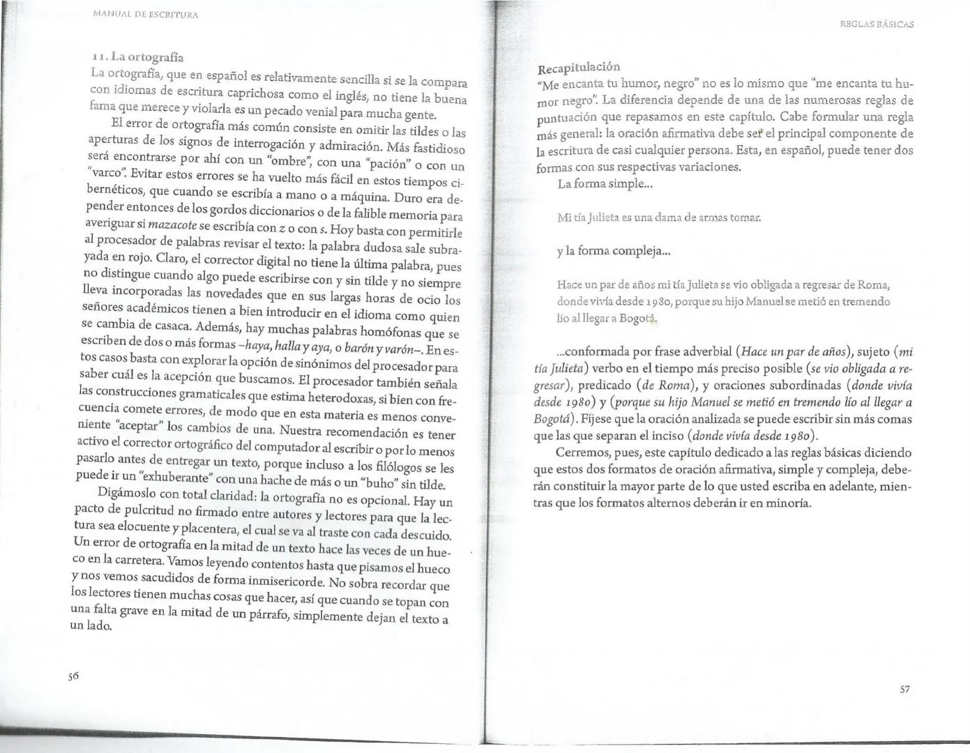 # MANUAL DE ESCRITURA
señora, que en la actualidad designa a cualquier mujer mayor de edad sin distingo de estatus marital.
Aunque no re