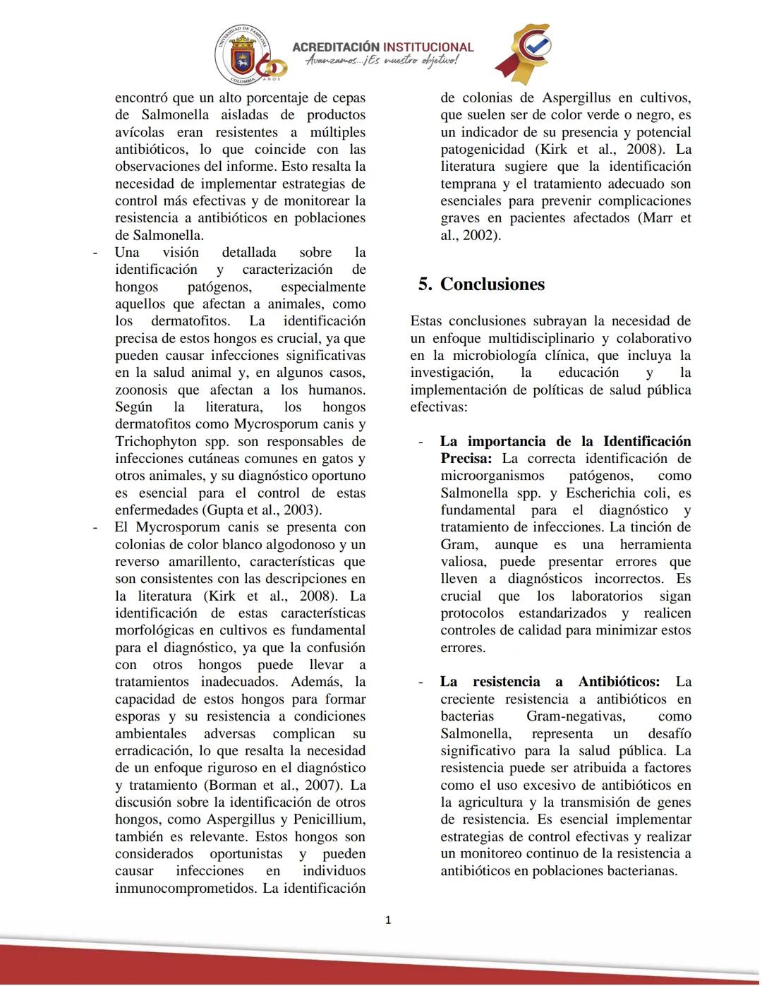 ACREDITACIÓN INSTITUCIONAL
Avanzamos... ¡Es nuestro objetivo!
Universidad De Pamplona
Facultad de Ciencias Agrarias
Departamento de Medicin