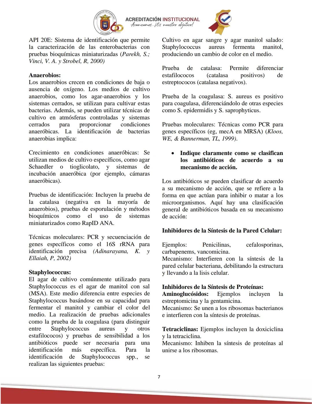ACREDITACIÓN INSTITUCIONAL
Avanzamos... ¡Es nuestro objetivo!
Universidad De Pamplona
Facultad de Ciencias Agrarias
Departamento de Medicin