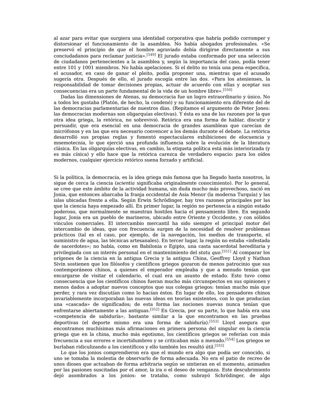 # Capítulo 6
LOS ORÍGENES DE LA CIENCIA, LA FILOSOFÍA Y LAS
HUMANIDADES
Cuando Allan Bloom, profesor de la Universidad de Chicago, publicó