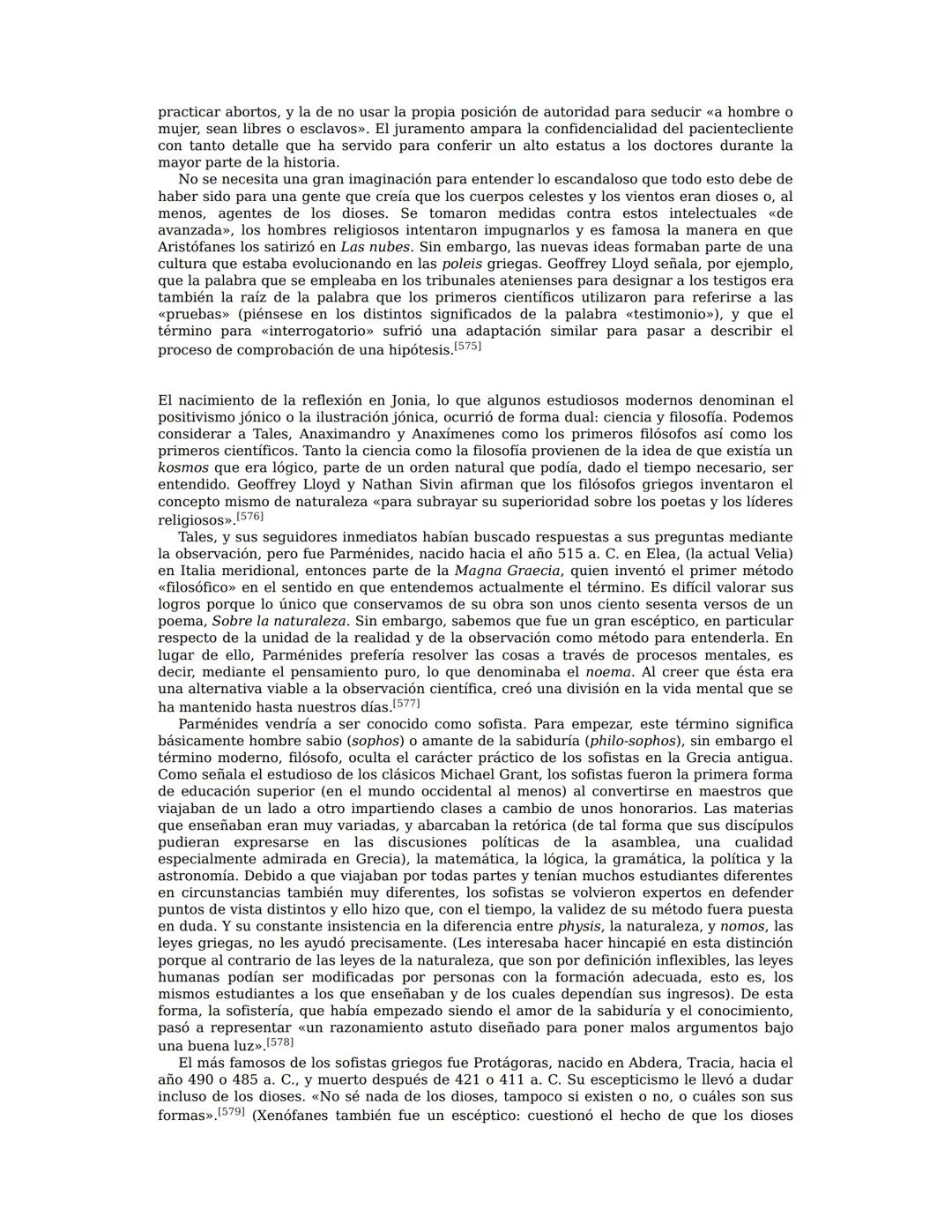 # Capítulo 6
LOS ORÍGENES DE LA CIENCIA, LA FILOSOFÍA Y LAS
HUMANIDADES
Cuando Allan Bloom, profesor de la Universidad de Chicago, publicó
