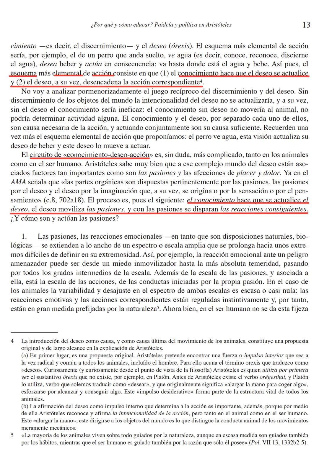 # LA PAIDEÍA GRIEGA # Δαίμων. Revista de Filosofía, nº 30, 2003, 9-21
# ¿Por qué y cómo educar? Paideía y política en Aristóteles
TOMÁS C