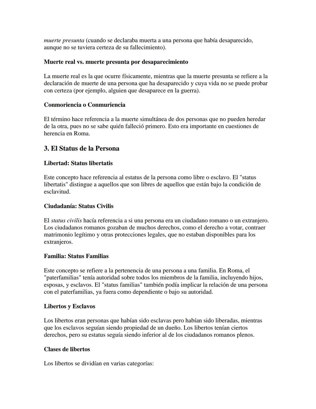 # 1. Derecho Romano
La palabra "persona" y sus orígenes en el derecho romano
La palabra "persona" proviene del latín persona, que inicialmen
