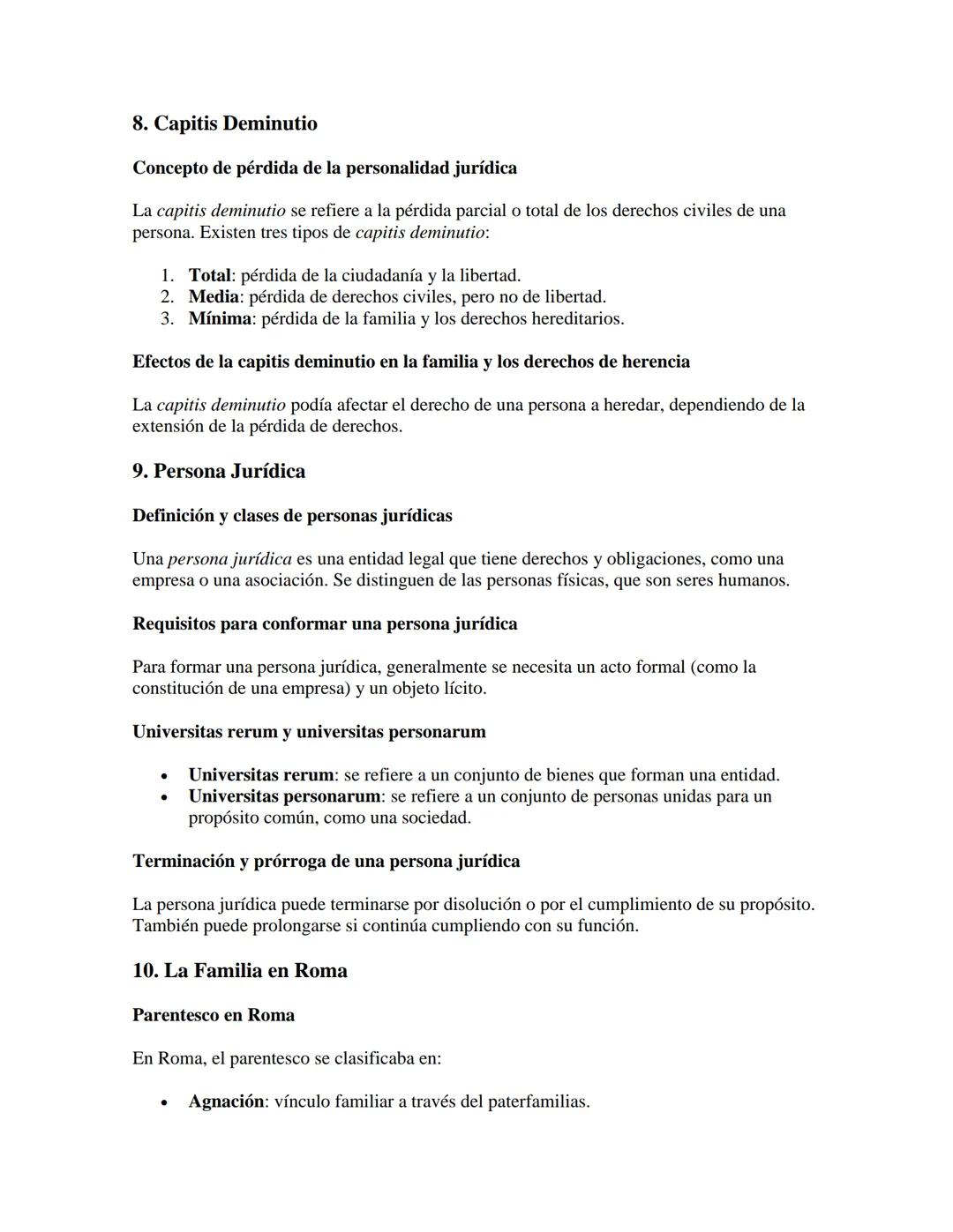 # 1. Derecho Romano
La palabra "persona" y sus orígenes en el derecho romano
La palabra "persona" proviene del latín persona, que inicialmen