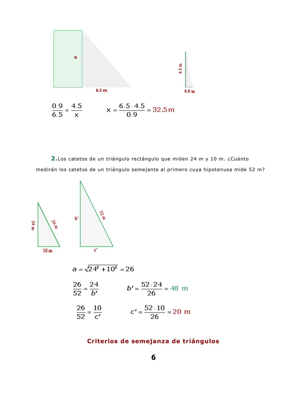 http://www.vitutor.com/geo/eso/ss 1.html
Teorema de Thales
Si dos rectas cualesquiera se cortan por varias rectas paralelas, los segmentos