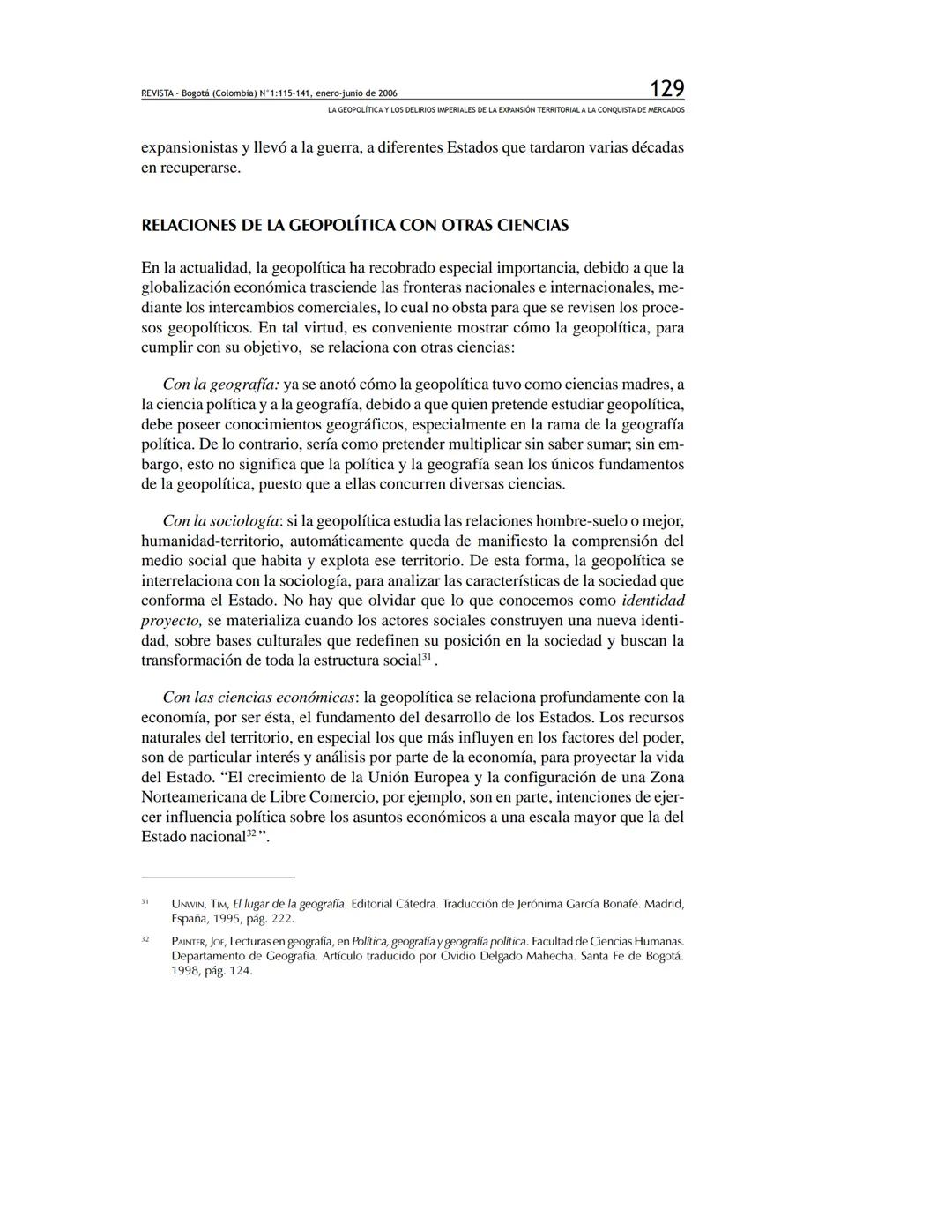 REVISTA
DE RELACIONES
INTERNACIONALES
ESTRATEGIA
Y SEGURIDAD
Revista de Relaciones Internacionales,
Estrategia y Seguridad
ISSN: 1909-3063