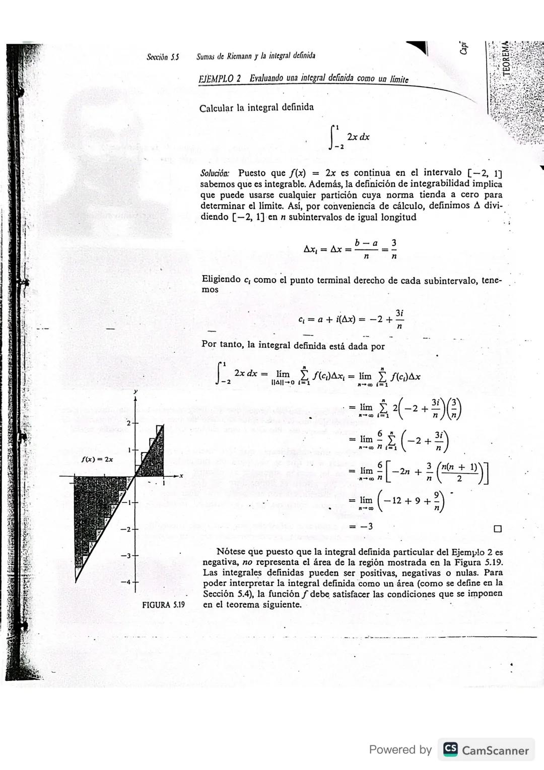 --- OCR Start ---
Sección 53
Notación sigma y el limite de una secuencia
La suma de n términos \{a_{1},a_{2},a_{3},...,a_{n}\} se denota por