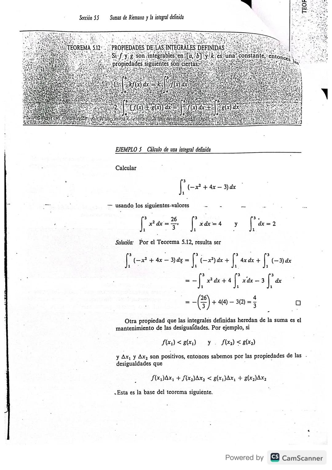 --- OCR Start ---
Sección 53
Notación sigma y el limite de una secuencia
La suma de n términos \{a_{1},a_{2},a_{3},...,a_{n}\} se denota por