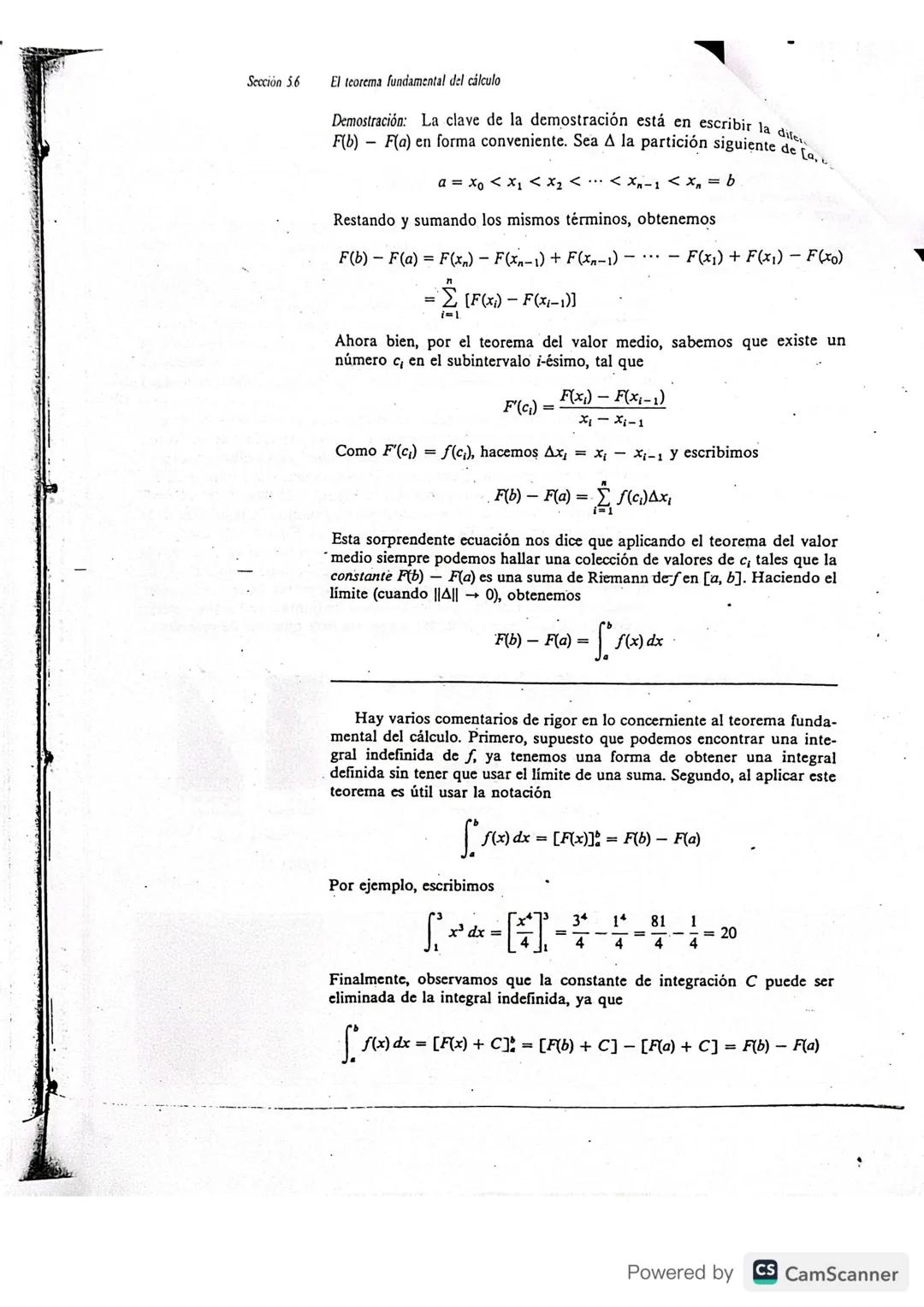 --- OCR Start ---
Sección 53
Notación sigma y el limite de una secuencia
La suma de n términos \{a_{1},a_{2},a_{3},...,a_{n}\} se denota por