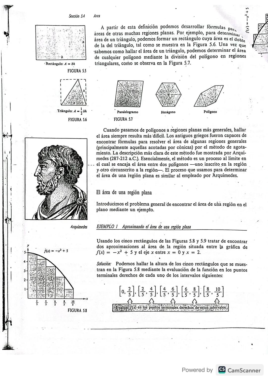 --- OCR Start ---
Sección 53
Notación sigma y el limite de una secuencia
La suma de n términos \{a_{1},a_{2},a_{3},...,a_{n}\} se denota por