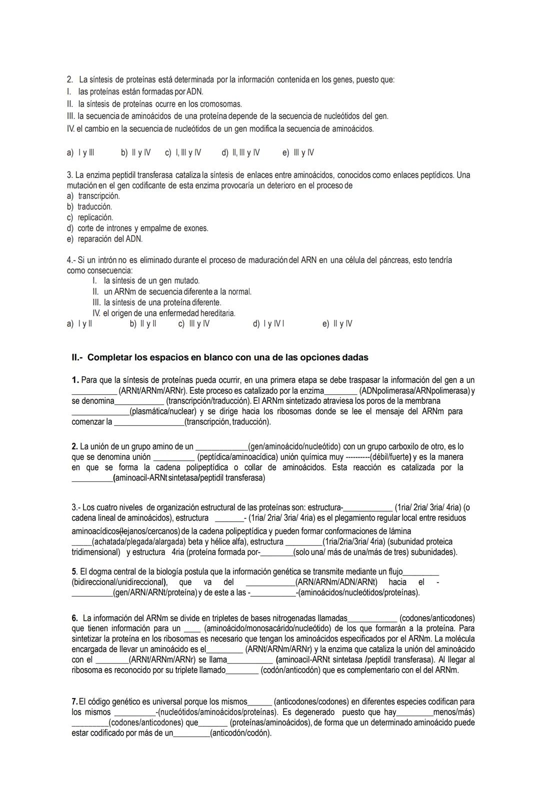 --- OCR Start ---
GIO CONCEPCIO
GUIA DE APRENDIZAJE N° 5: Expresión y Manipulación del Material Genético
Departamento de Ciencias / Prof. In