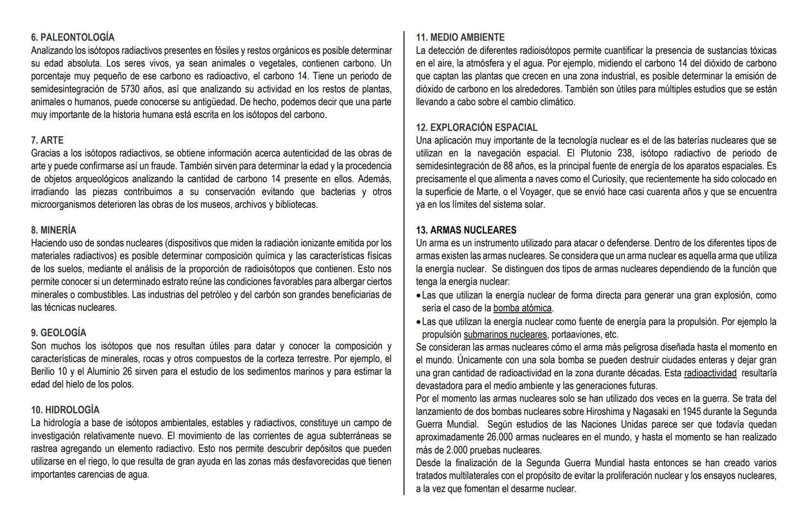 # UNA DOCENA DE APLICACIONES DE LA ENERGÍA NUCLEAR
(NAIA PEREDA - 20 MARZO, 2013)
ПОЧИНА СCCP
Prácticamente desde el descubrimiento de la