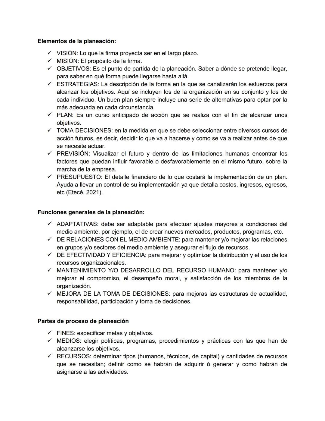 # 1. PLANEACIÓN
La planeación o planificación, en el contexto del proceso administrativo, consiste en saber qué se
va a hacer por anticipad