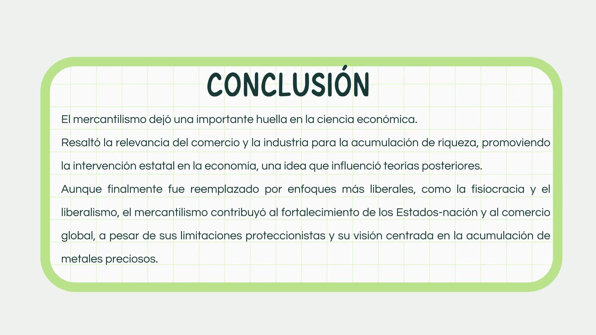 # Escuela
# MERCANTILISTA
Arrieta Laura, Barrios Valerie, Pérez Ashley, Pérez Giselle. # ÍNDICE
01. Introducción
02. Contexto histórico
0