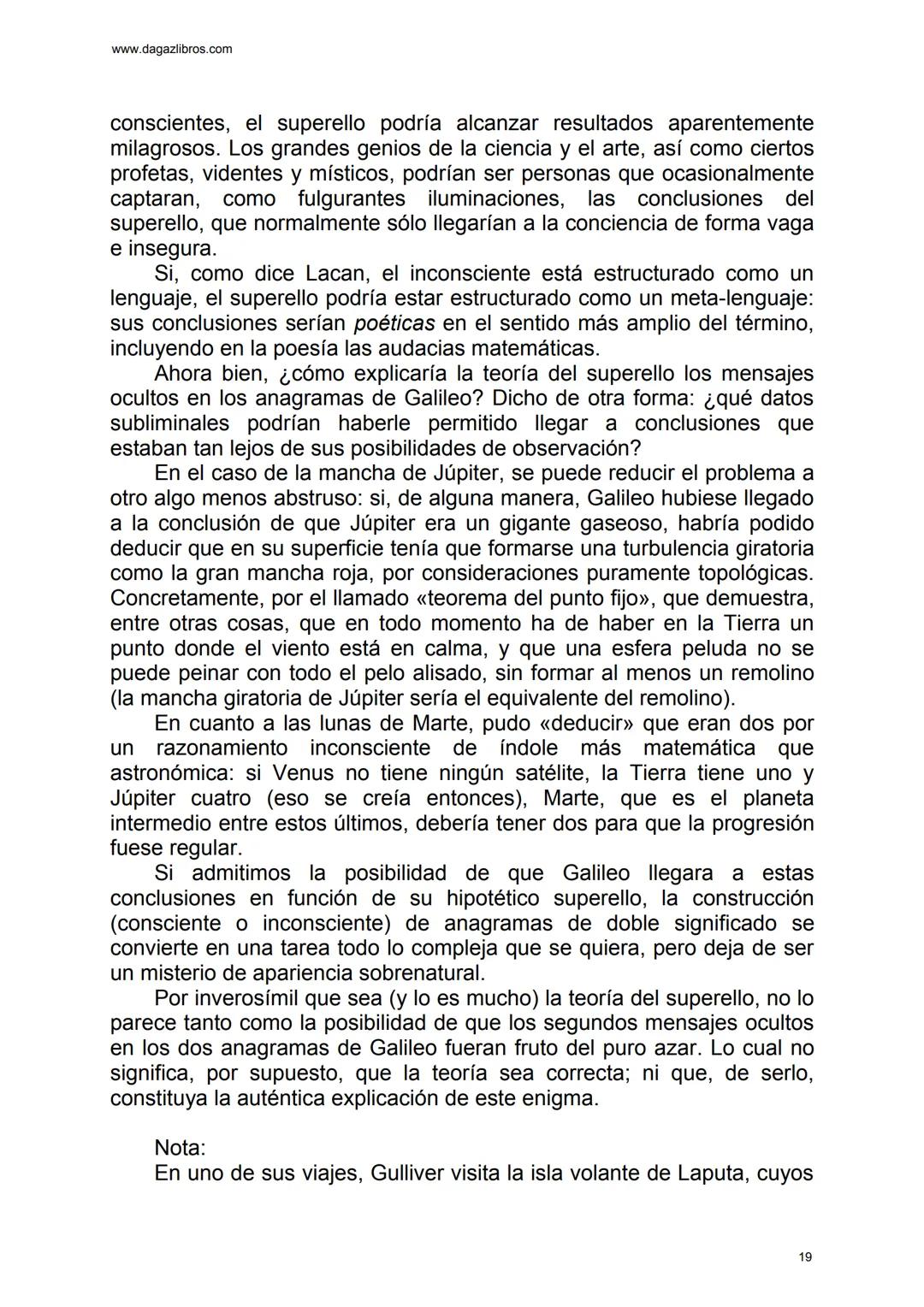 # EL GRAN JUEGO
Carlo Frabetti www.dagazlibros.com
1
Jugar a jugar
Todo empezó con un error al teclear, o más bien un despiste. Leo
habí