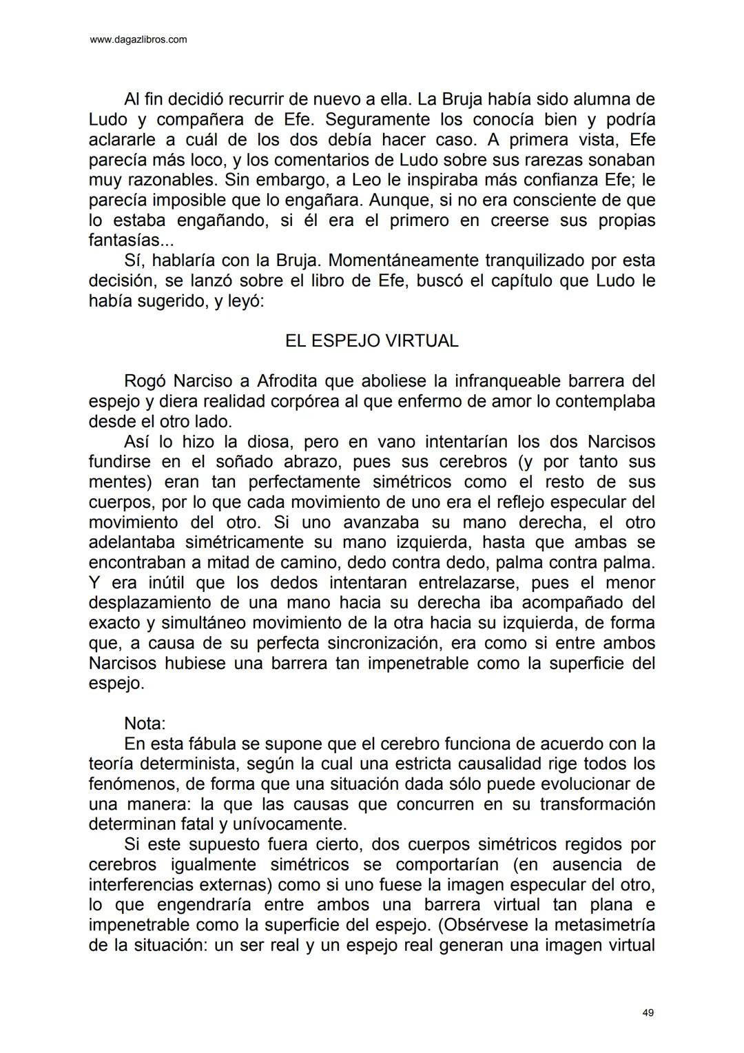 # EL GRAN JUEGO
Carlo Frabetti www.dagazlibros.com
1
Jugar a jugar
Todo empezó con un error al teclear, o más bien un despiste. Leo
habí