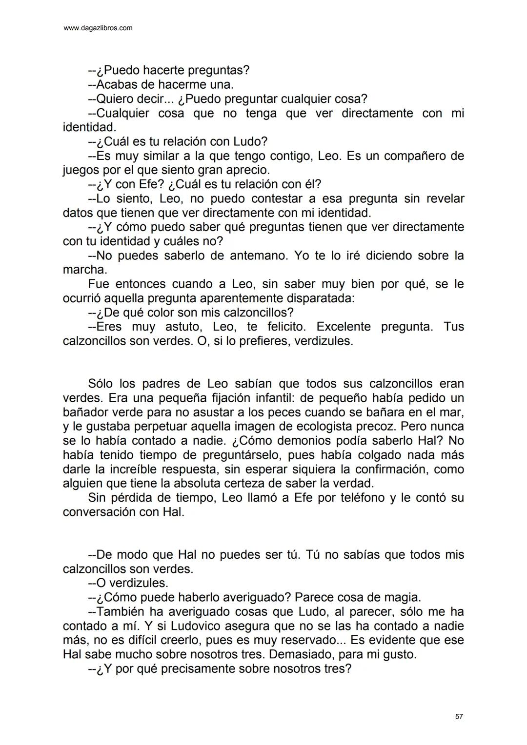 # EL GRAN JUEGO
Carlo Frabetti www.dagazlibros.com
1
Jugar a jugar
Todo empezó con un error al teclear, o más bien un despiste. Leo
habí