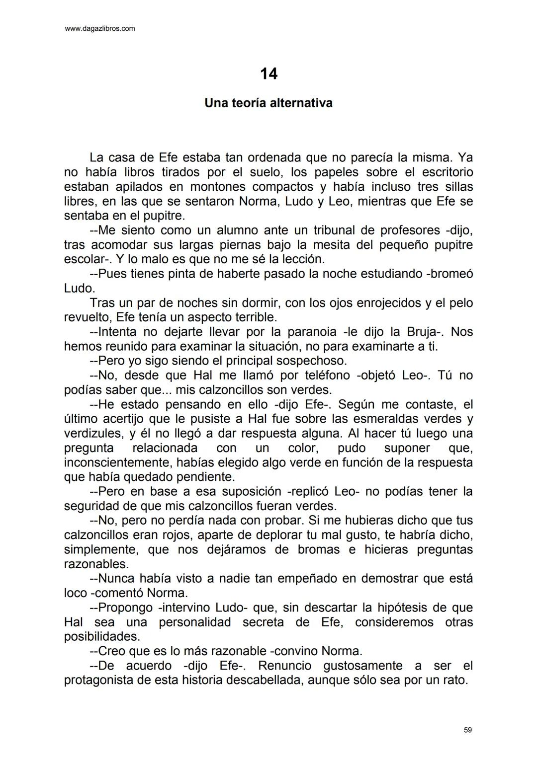 # EL GRAN JUEGO
Carlo Frabetti www.dagazlibros.com
1
Jugar a jugar
Todo empezó con un error al teclear, o más bien un despiste. Leo
habí