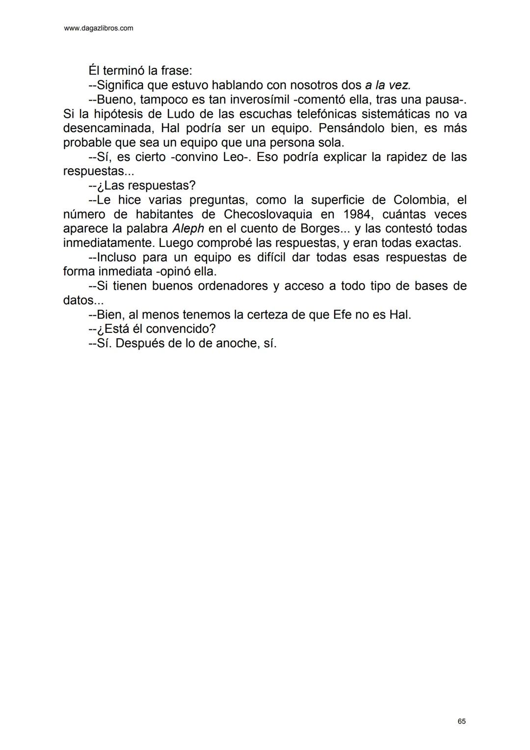 # EL GRAN JUEGO
Carlo Frabetti www.dagazlibros.com
1
Jugar a jugar
Todo empezó con un error al teclear, o más bien un despiste. Leo
habí