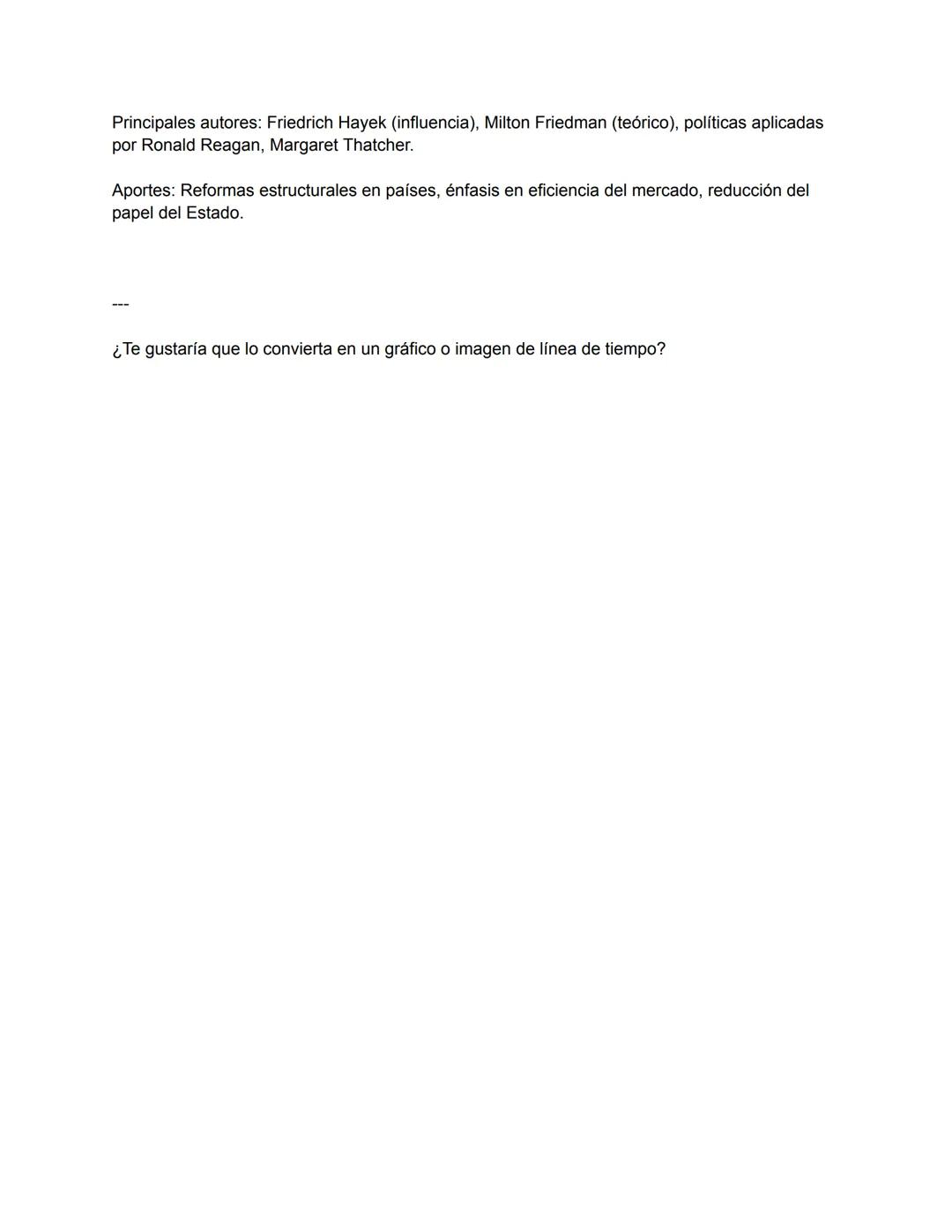 Aquí tienes una línea de tiempo con información concisa sobre cada escuela económica,
ordenada cronológicamente, incluyendo características,